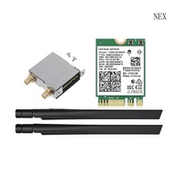 NEX AX210 Mini-PCIE Wireless  Card WiFi 6E AX210NGW AX210 5374Mb wifi6e BT5 2