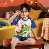 Taiwan Taiwan Ready Stock Children's Pajamas Summer Pajamas Boys' Pajamas Middle Big Children's Paja