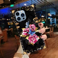 Casing Huawei Nova 5i nova 5i pro Nova 5 Phone Case Trendy Luxury Anti-drop 3D Cartoon Flower Back Cover