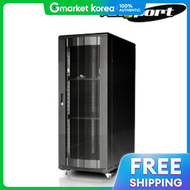 แรคเซิร์ฟเวอร์แบบเจาะรุ่น LD-S1800T ขนาด สูง1800xกว้าง600xลึก1000 มม. สีดำ 36U