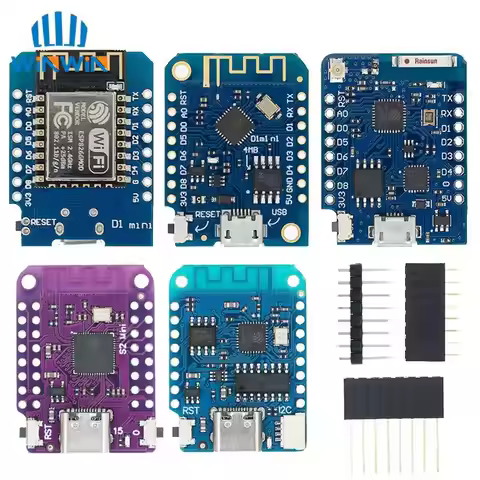 Micro USB/Type-C USB WeMos D1 Mini PRO V3.0.0 V4.0.0 ESP32 S2 MINI WIFI Development Board NodeMCU Lu