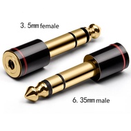 UM.T 6.35mm 1/4 Male to 3.5mm 1/8 Female Connector Stereo Headphone Adapter Audio Ja Adapter for Aux