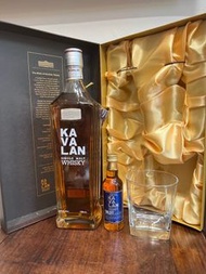 噶瑪蘭 Kavalan 經典單一麥芽威士忌原酒禮盒700ML