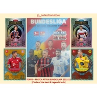 [Circle of the best & Bundesliga Legend] 2021/22 Match Attax Bundesliga Shiny Cards
