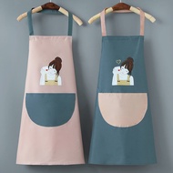 Etsuko shenar apron waterproof apron / apron / cooking apron / waterproof apron / kitchen apron