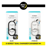 Nite Ize G-Series Dual Chamber Carabiner Size 4