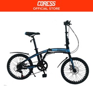CORESS CRS-211 Folding Bike ALLOY 20", 6 Speed