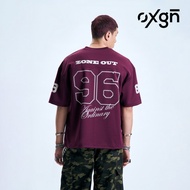 OXGN Zone Out 96 Against The Ordinary Mesh Sport Oversized T-Shirt For Men
