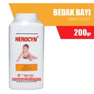 Herocyn Baby Bedak Obat untuk Kulit Gatal dan Biang Keringat - Baby 100G/ 200G /Herocyn 85G