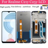 Original FOR REALME LCD C21Y C25Y LCD DISPLAY TOUCH SCREEN ASSEMBLY FOR REPLACEMENT