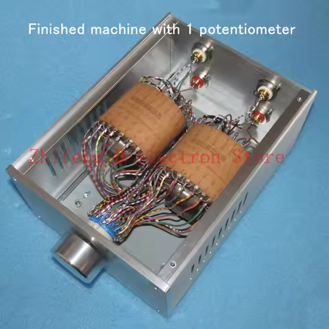Amorphous wide frequency response autotransformer 600 ohms: 15K, five times step-up transformer, 24-