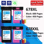 Compatible HP 678XL HP678XXL HP 678 Ink Cartridge HP 678 Refill HP 678 Black HP 678 Colour for 4535 
