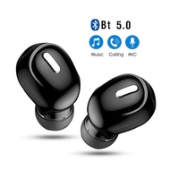 Mini Wireless Bluetooth 5.0 Earphone In Ear Sport With Mic Handsfree Headset Earbuds For Samsung All Phone Earphones