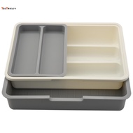 Cutlery Drawer Tray Expandable Adjustable Utensil Drawer for Kitchen Utensil Organizer Multi-Purpose Storage for Kitchen