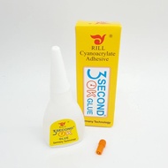 RILL 3 Second OK Super Glue / O-SENIANBA 3 Second OK Super Glue