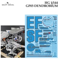 [DELPI DECAL]466 HG 1/144 GP03 DENDROBIUM GUNDAM WATER SLIDE DECAL