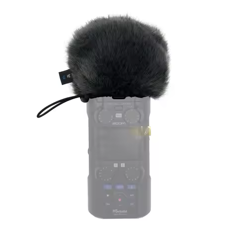 Pop Filter Dead Cat Outdoor Microphone Cap Artificial Fur Wind Cover Muff Windscreen Sleeve Windshie