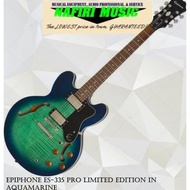 sale Epiphone Es-335 Pro Limited Edition In Aquamarine -Best