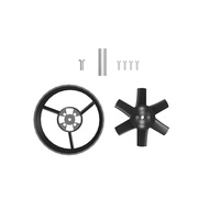 QX-MOTOR 30MM EDF QF1611 6 Blades Ducted Fan & Brushless Motor 2-6S Lipo For RC Helicopter Quadcopte