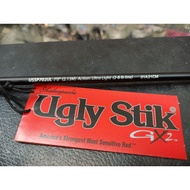 Original Shakespeare Ugly Stik GX2 Fishing rod /Joran pancing