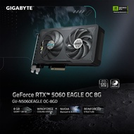 GIGABYTE GeForce RTX 5060 EAGLE OC / OC ICE 8GB GDDR7 GPU 28Gbps 128bit PCIe 5.0 DX12 DLSS 4 GV-N506