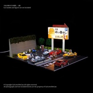 Ready Stock G-Fans 1:64 Initial D Garage Diorama Model Display