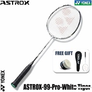 YONEX ASTROX 99 Pro/ White Tiger/99 pro gen 3 Black/Green Raket badminton gentian karbon penuh 24-28