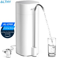 ALTHY Countertop Faucet Drinking Water Filter Purifier Ultrafiltration System, Reduces 99% Bacteria,