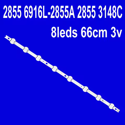 8LED LED backlight strip for TV 32LJ610V 32LJ510V 6916L-2855B V18 V17 32 32LJ510U HC320DXN-ABSL1-214