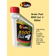 VOILS DOT4 BRAKE OIL B500 800ML