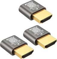 HDMI Dummy Plug 4K HDR,edid Emulator Virtual Display Adapter,hdmi Headless Adapter 4K@60Hz、2560X1440