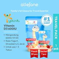 Youvit Gummy D+ D3 Children's Vitamins with 600 IU [All]