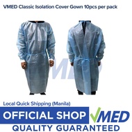 Classic Isolation Cover Gown 10Pcs. Per Pack
