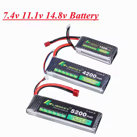 7.4V 11.1V 14.8V LiPo Battery For RC Car Airplane Helicopter 1500mah 2200mAh 2800mah 3000mAh 5200mah