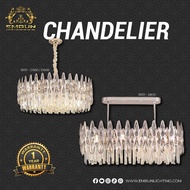 D500, D600, D800, S800, S1000 MODERN CRYSTAL CHANDELIER PENDANT LIGHT