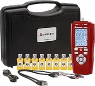Triplett LVPRO40 10Gb Multifunctional Low Voltage Cable/Network Tester - CAT5E/6/6A/7 Twisted Pair a