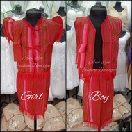 Igorot Costume Complete Set with Headress,Armband,Anklet for kids
