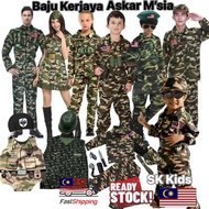 Occupation Army Malaysia Flag,  Baju Kerjaya Askar Bendera Malaysia, Kostum Tentera Cita-Cita 2-14Ta