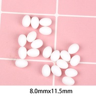 20pcs Plastic Realistic Chicken Eggs for DIY Easter Eggs  Kids Toys Painting Tool 4x6cm