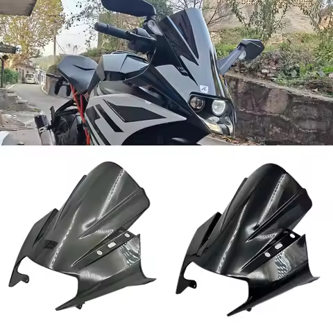 For KTM RC125 RC200 RC250 RC390 2014-2023 Motorcycle Sport Racing Windshield Wind Screen RC 125 200 