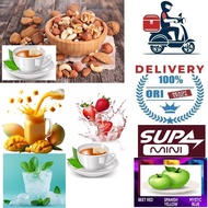 SUPA MINI TEA BAG READY STOCK MY NUT /LYCHEE LONGAN/COFFEE/APPLE STRAWBERRY