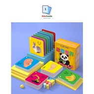Chinese Flashcards for Beginners – 45 Double-Sided Cards, Waterproof, Pinyin, 10 Topics Flash Cards
