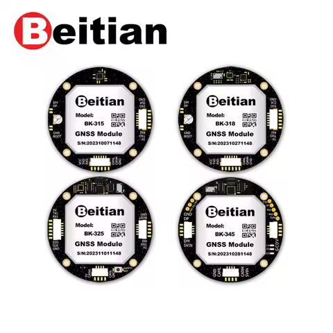 Beitian CAN level GNSS module M9 ceramic patch antenna QMC5883 RM3100 STM32 MS5611 4G SD card UAV dr