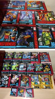 Transformers studio series 86 全部齊件pm問價錢或自帶價錢來