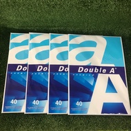Double A A4 Copier Paper 80gsm/40sheets