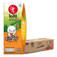 โออิชิ ชาเขียวพร้อมดื่ม รสข้าวญี่ปุ่น 180 มล. แพ็ค 36 กล่อง OISHI Green Tea Genmai 180 ml x 36