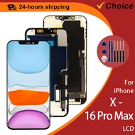 OLED For iPhone X LCD For IPhone XS XR MAX LCD 11 Pro Touch 13 Screen Digitizer 12 Pro Max 13 Mini 1