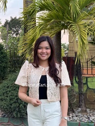 Filipiniana Bolero Prada - Lace Top