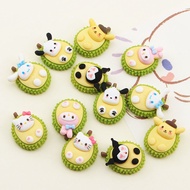 [SANDAL Accessories] Jibbitz attaches super cute, super sharp 3D plastic durian sandals