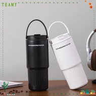 TEAMY Ice Bar Cup, 27oz/800ml 316 Stainless Steel Insulated Water Bottle, Easy to Use Portable Large